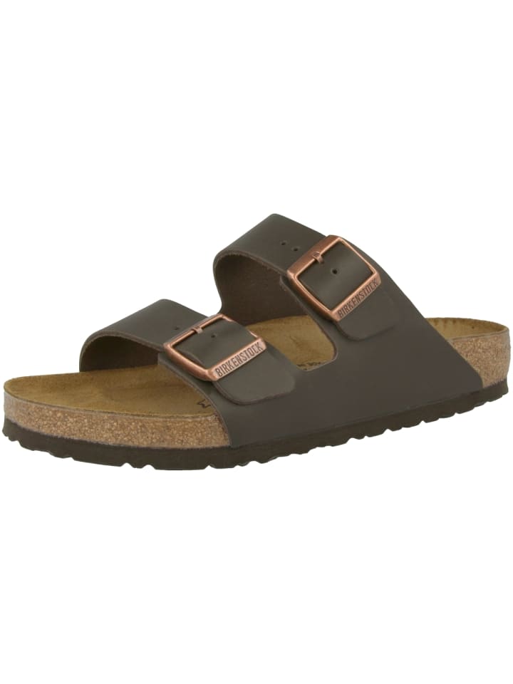 Birkenstock Sandale Arizona Naturleder normal in braun günstig kaufen