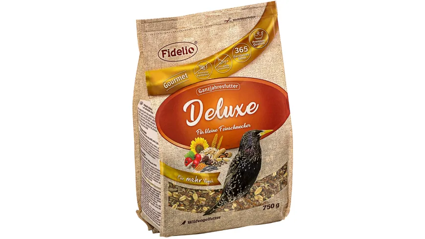 Fidelio Deluxe Wildvogelfutter 750 g