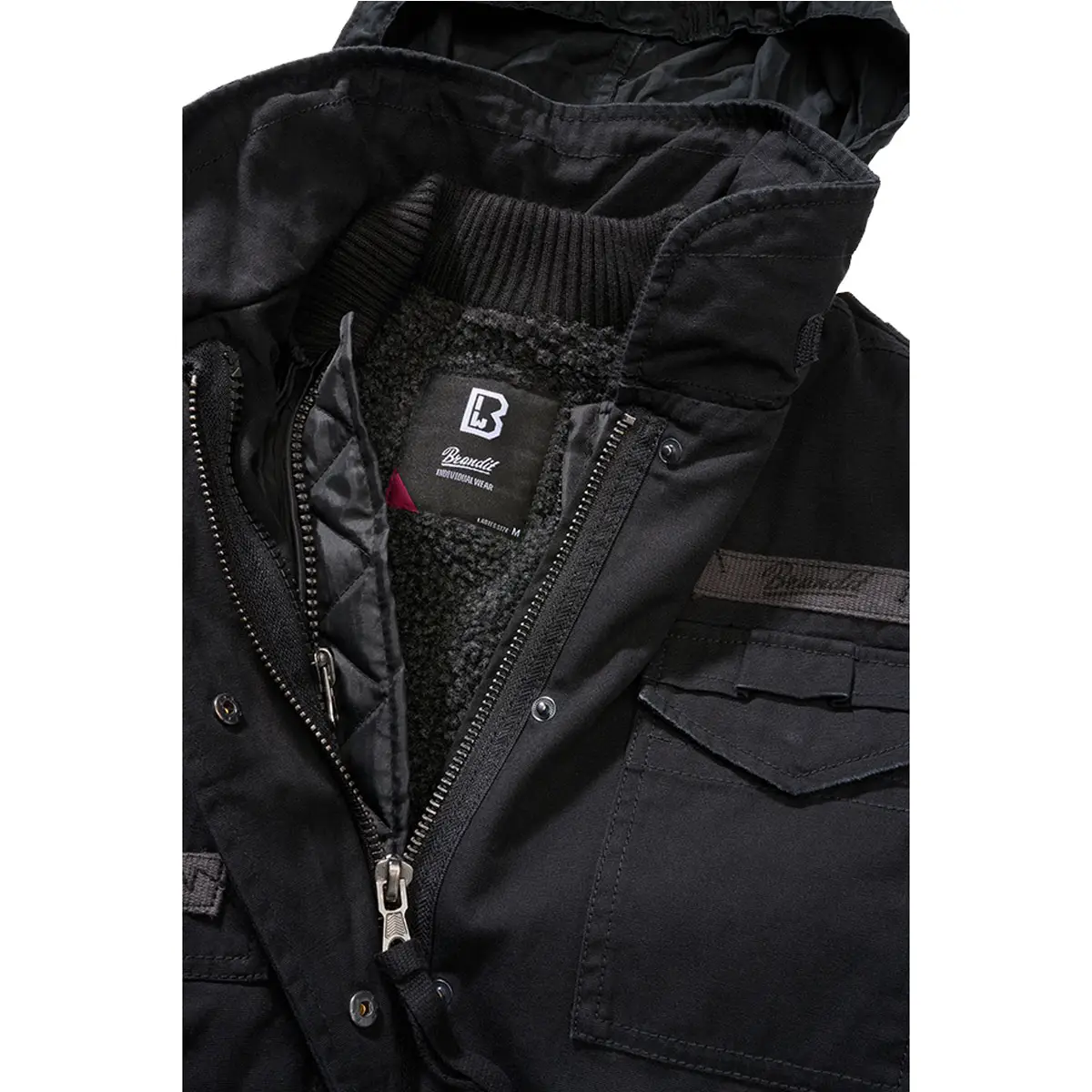 Ladies M65 Giant Jacke schwarz