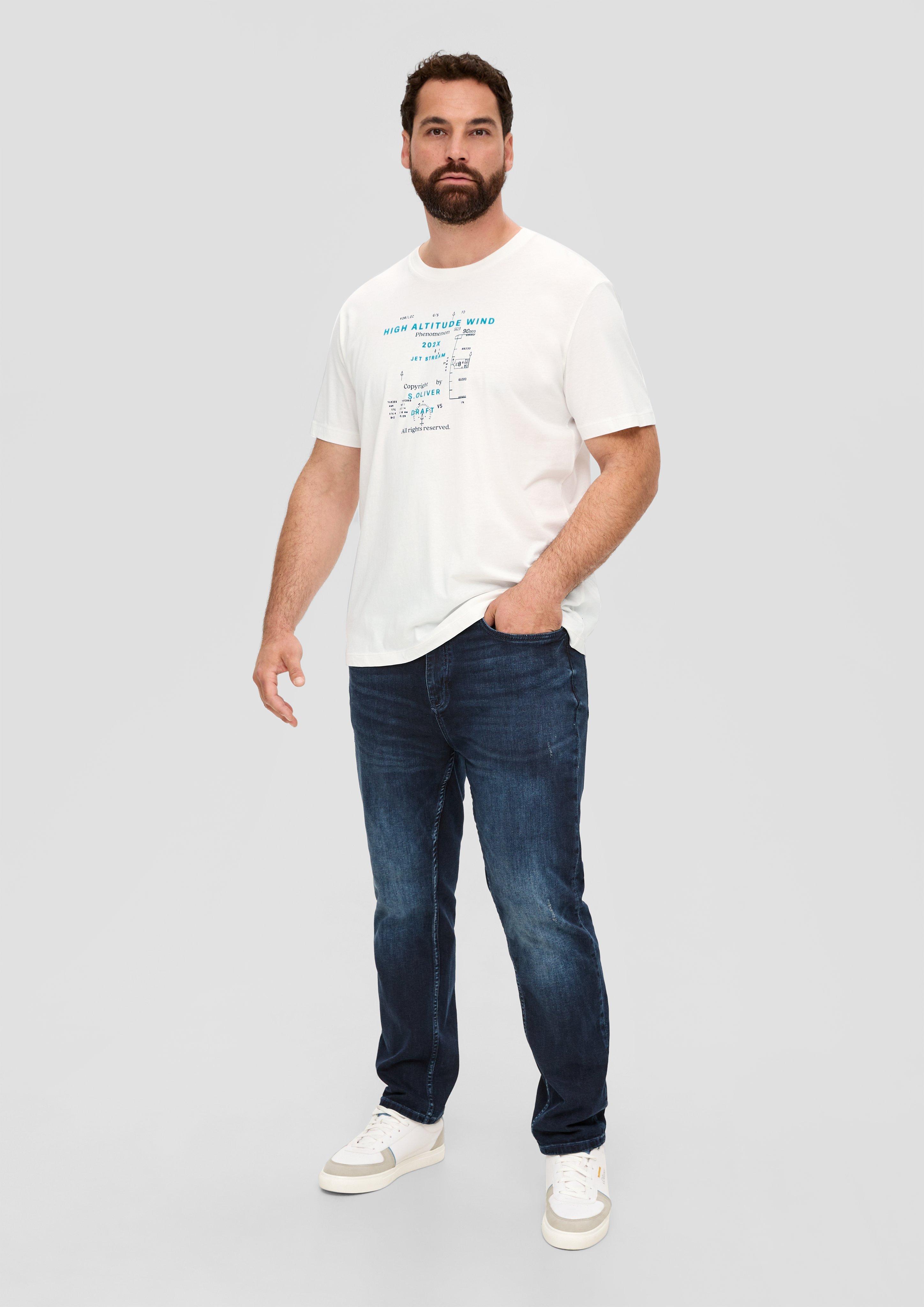 Printshirt aus Baumwolle  2139824-01D2