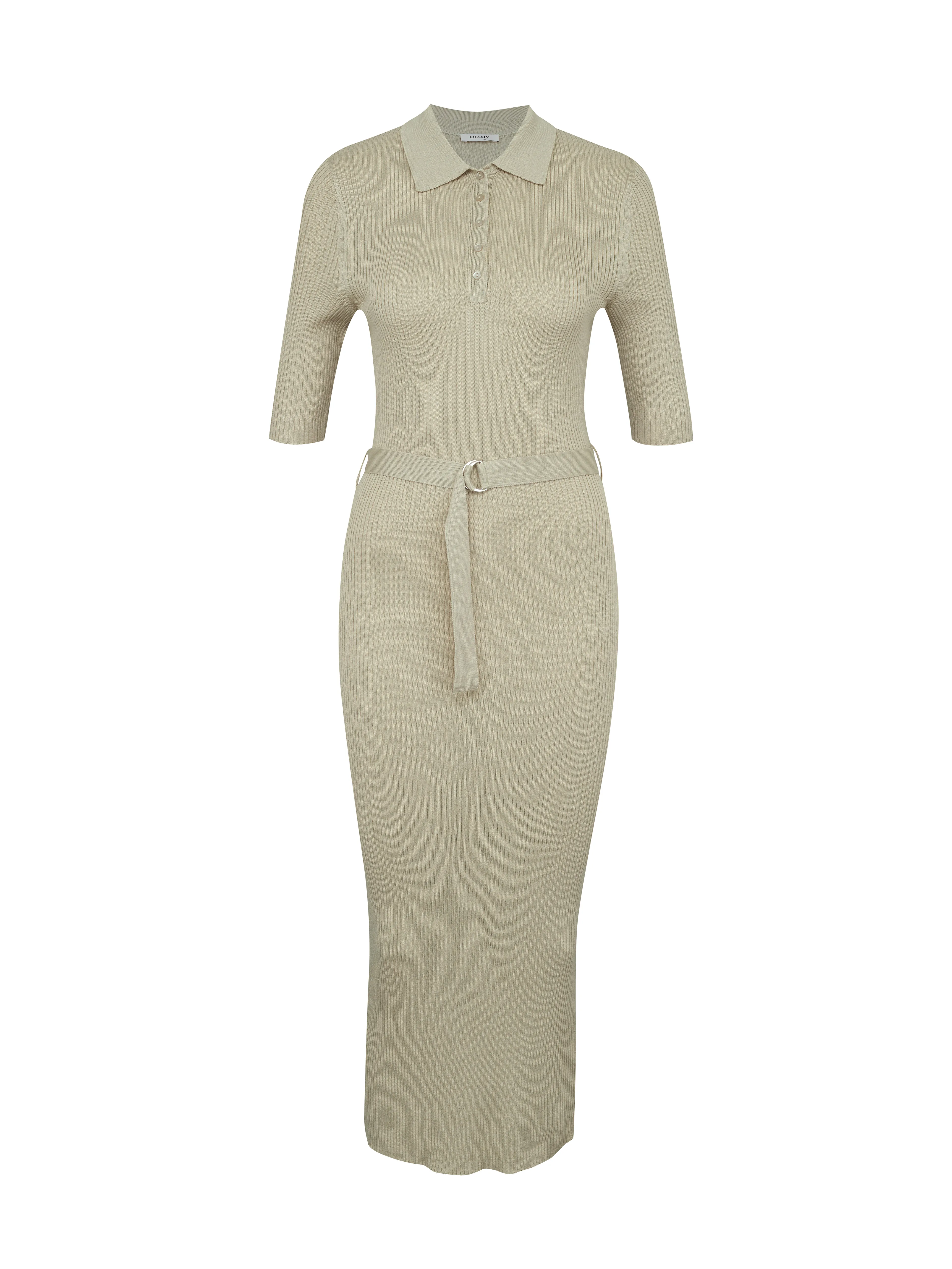 Graues Damen-Midikleid ORSAY