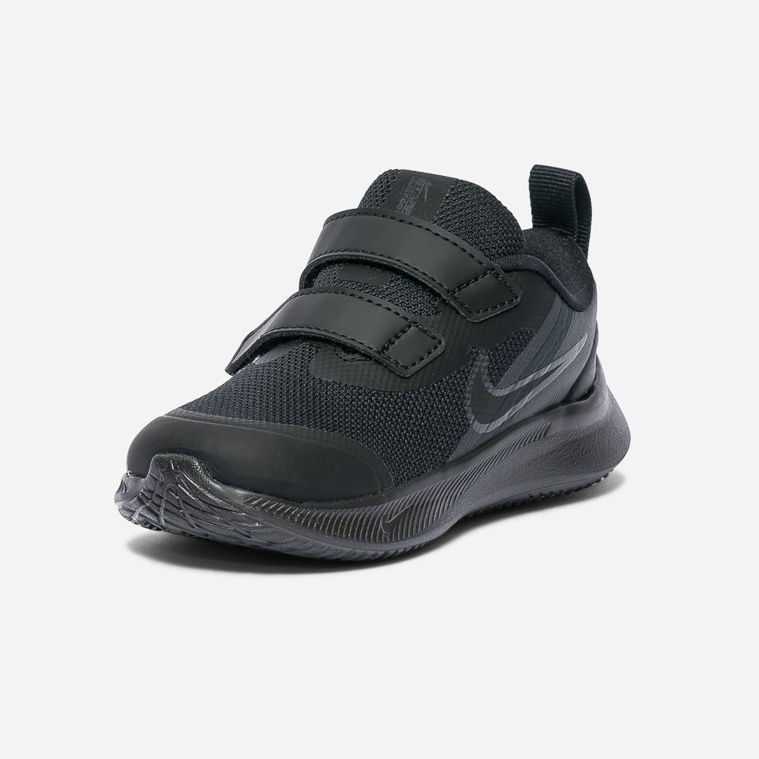 Tennis NIKE noire à scratchs