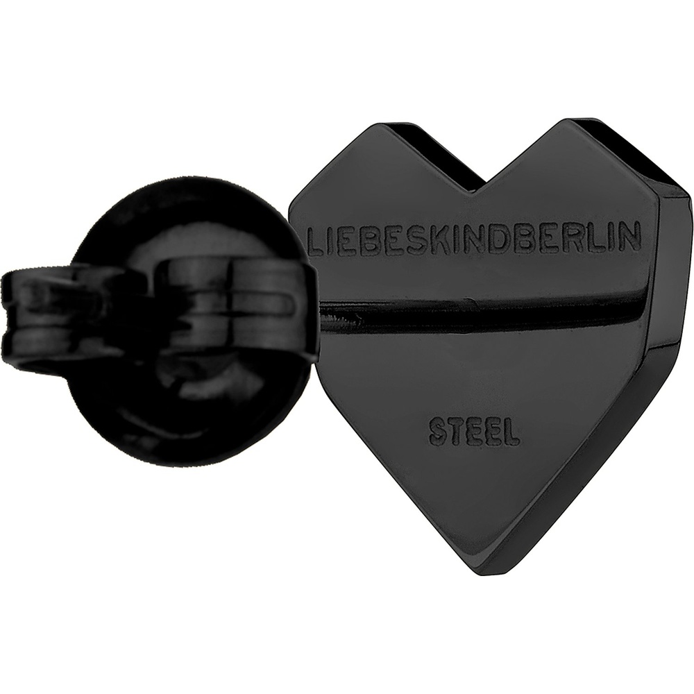 Liebeskind Boucles d'oreilles à fermoir à poussette Acier inoxydable Boucles d'oreilles