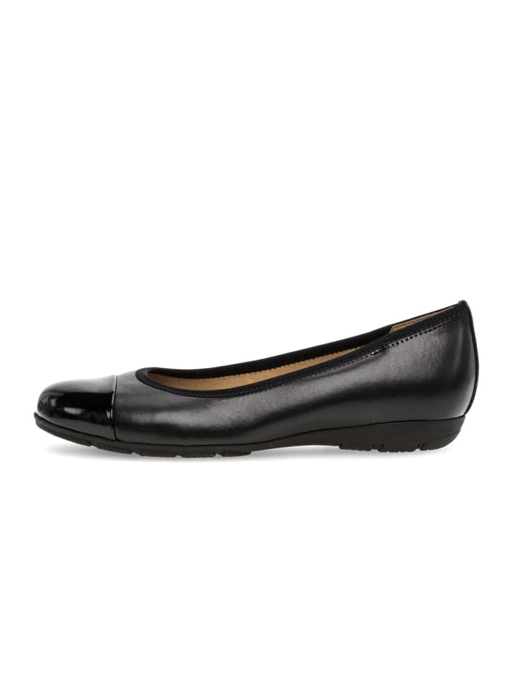 Gabor Fashion Sportliche Ballerinas in schwarz günstig kaufen 35,5