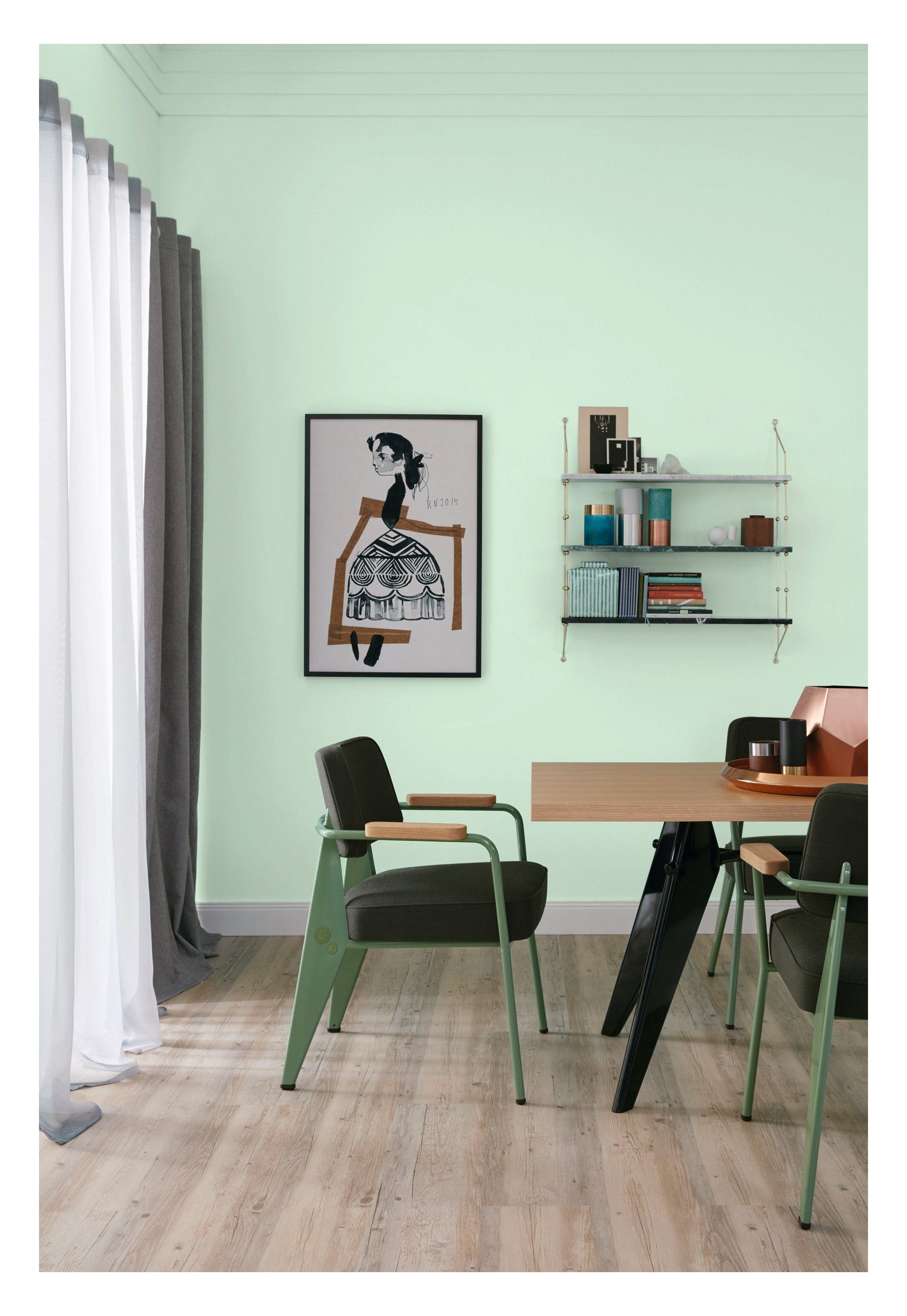 SCHÖNER WOHNEN FARBE Wand- und Deckenfarbe Trendfarbe, matt, 2,5 Liter, Macaron, hochdeckende Wandfarbe - für Allergiker geeignet