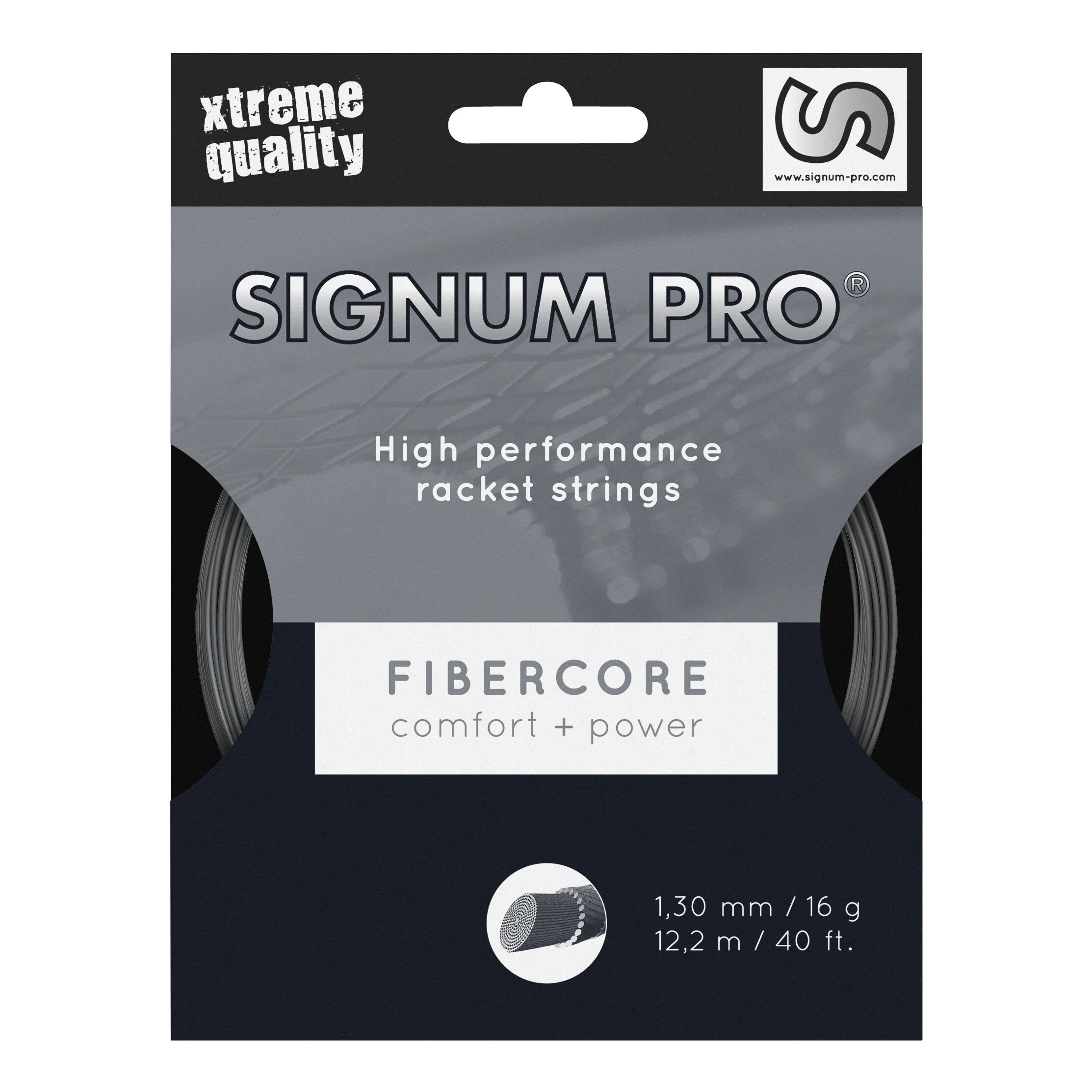 Fibrecore Saitenset 12m - Silber