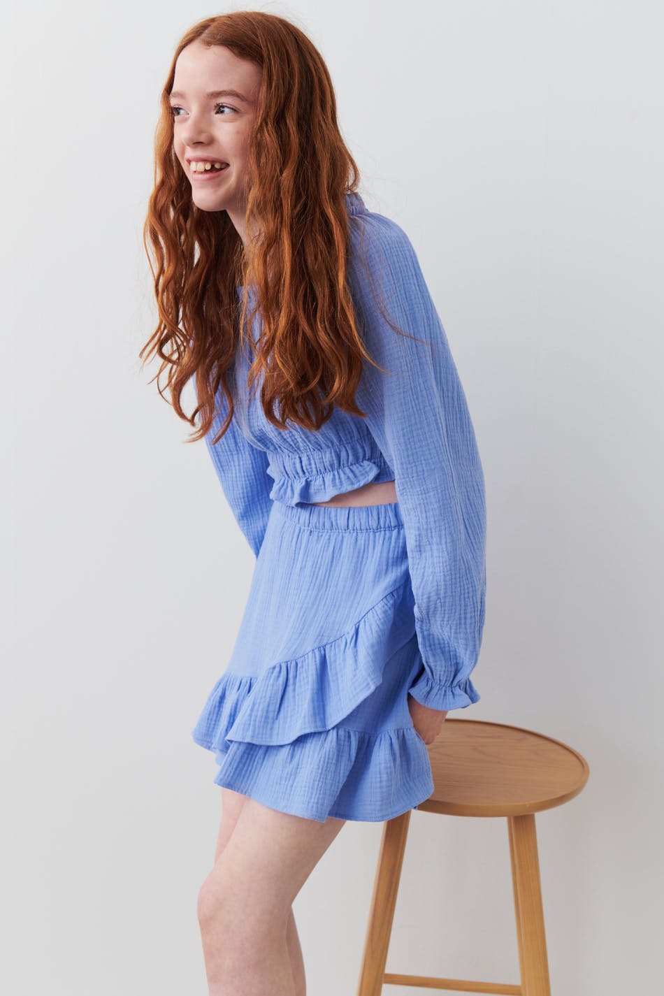 Y gauze skirt