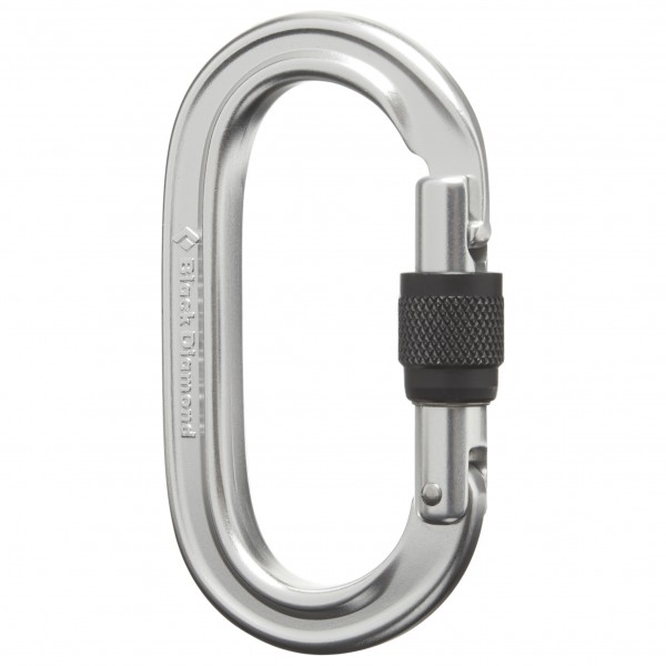 Black Diamond - Oval Locker Carabiner - Schraubkarabiner