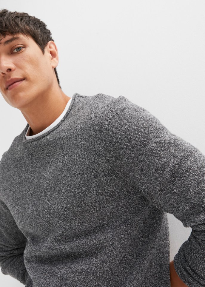 Pullover mit recycelter Baumwolle