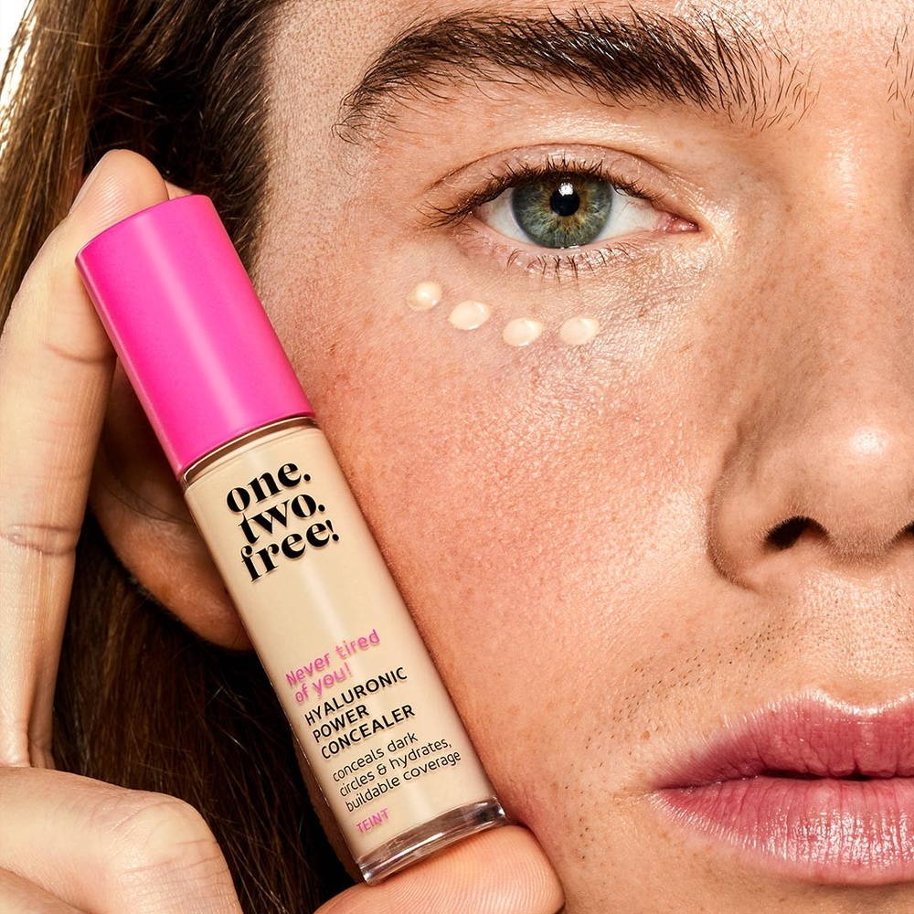 one.two.free! Hyaluronic Power Concealer Correcteur