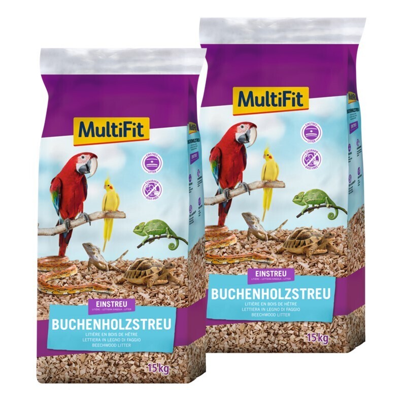 MultiFit Bodengrund MultiFit Buchenholz 2x15 kg