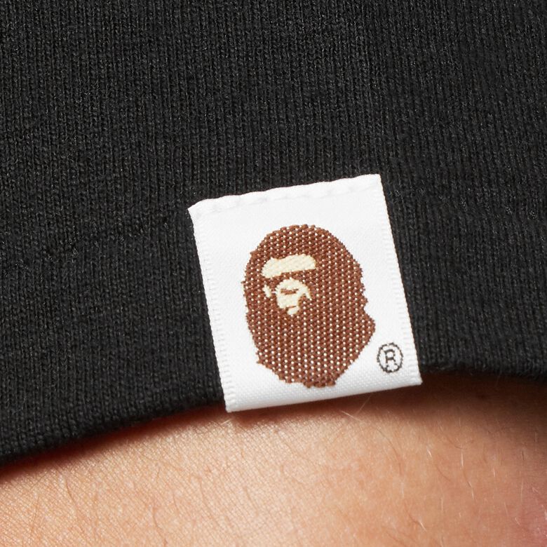 A Bathing Ape College Tee M Black