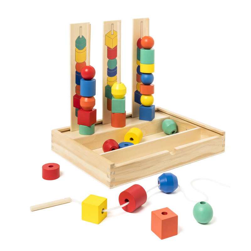 Jeux de perles en bois éducatif Oxybul