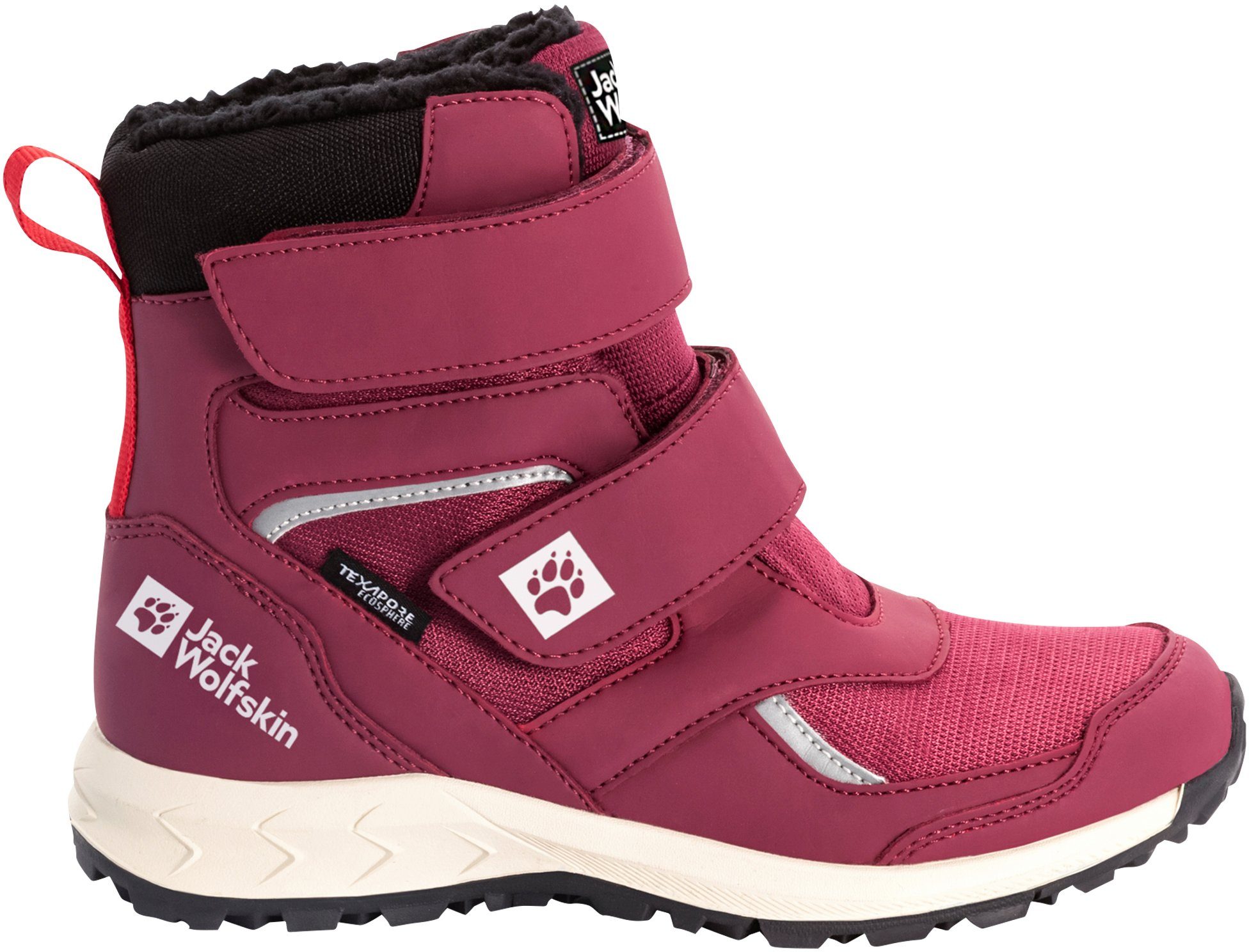 Jack Wolfskin WOODLAND WT TEXAPORE HIGH VC K Winterstiefel wasserdicht mit Klettverschluss