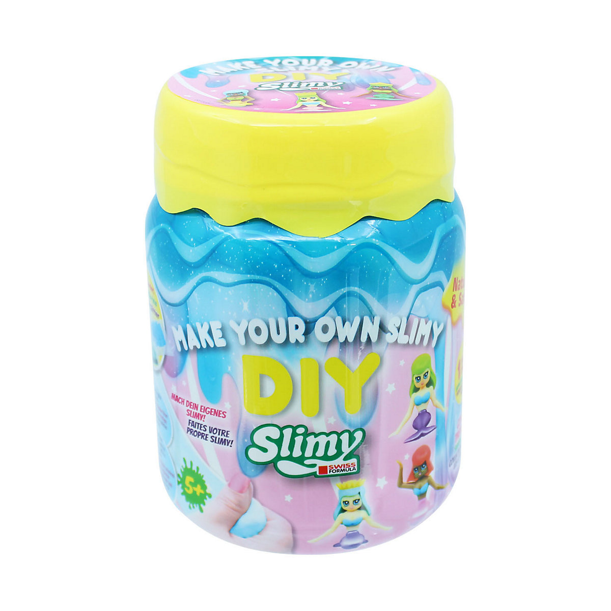 SLIMY® DIY Collectible - 500g Original Slimy Slime Spielschleim zum Selbermachen inkl. lustiger Sammelfigur