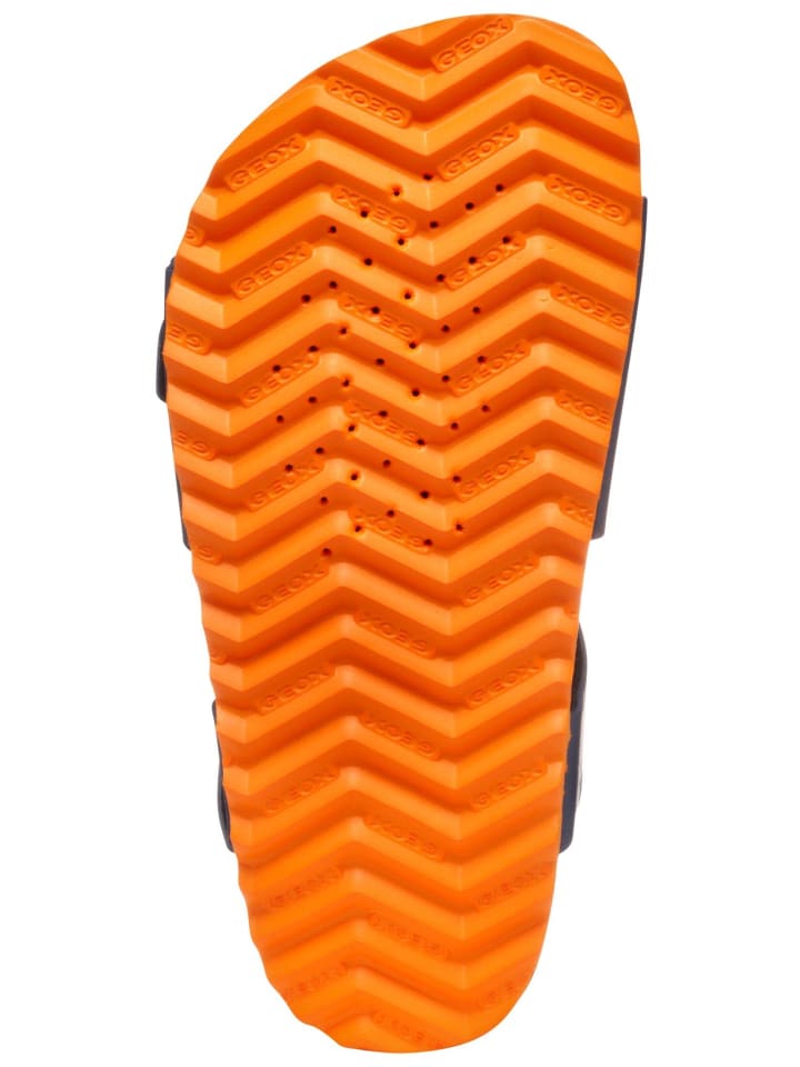 Geox Sandalen in Navy/Orange günstig kaufen