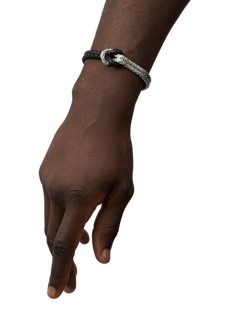 Bracelet Buddha to Buddha Katja Knot Mix en argent
