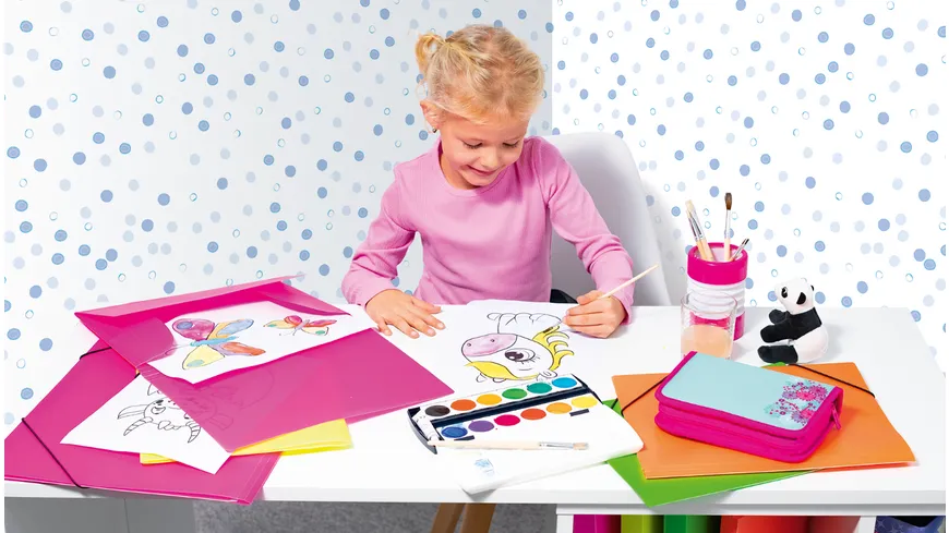 HERMA Sammelmappe A4 PP Neon grün neongruen