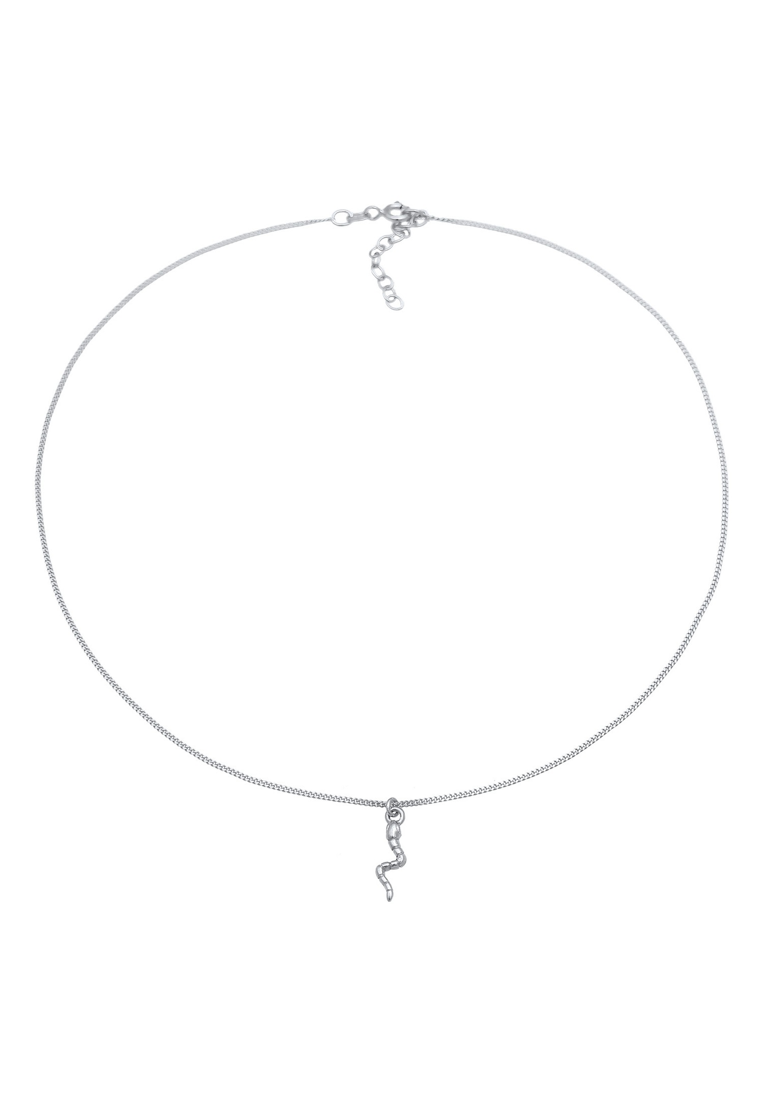 Collana girocollo da donna Elli con ciondolo a forma di serpente moderno in argento sterling 925