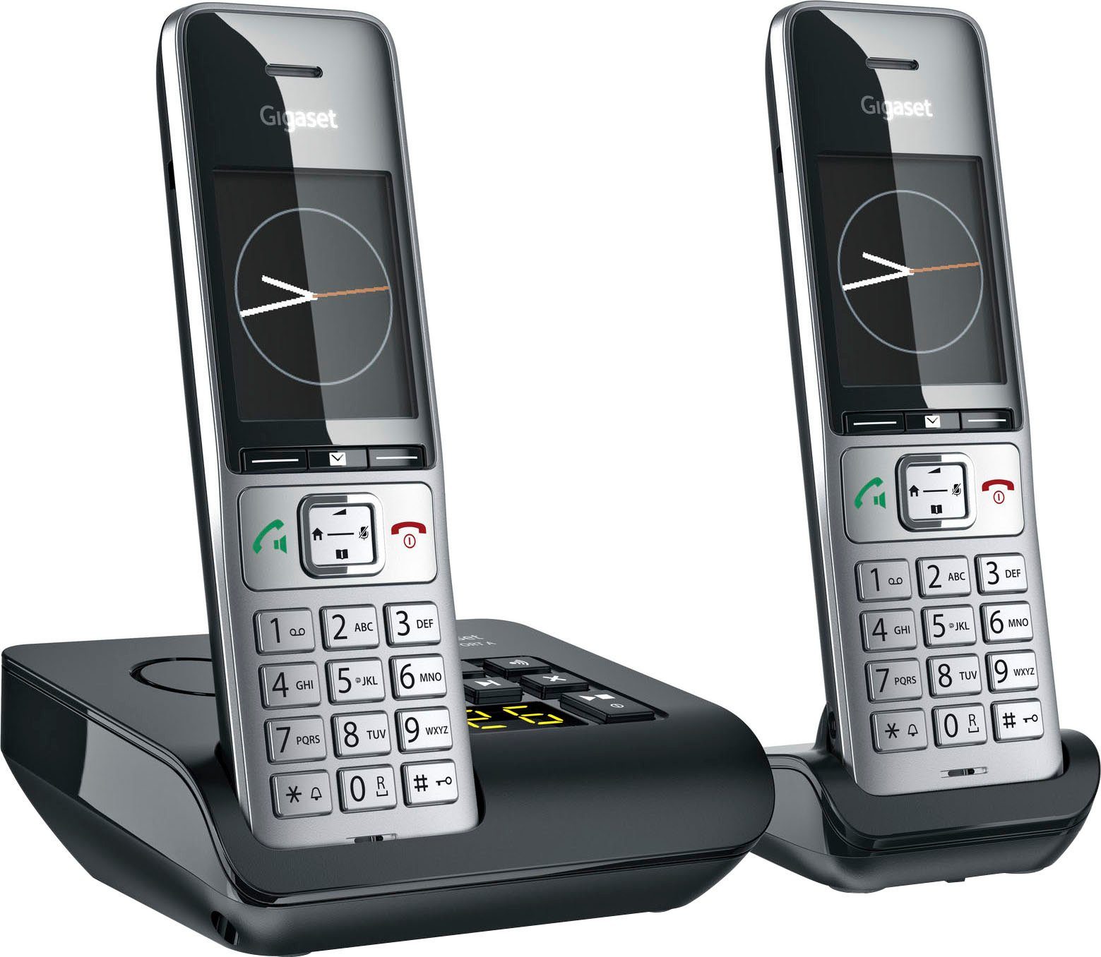 Gigaset COMFORT 500A Duo Schnurloses DECT-Telefon (Mobilteile: 2)