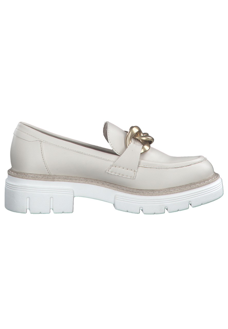 MARCO TOZZI Sportliche Slipper beige