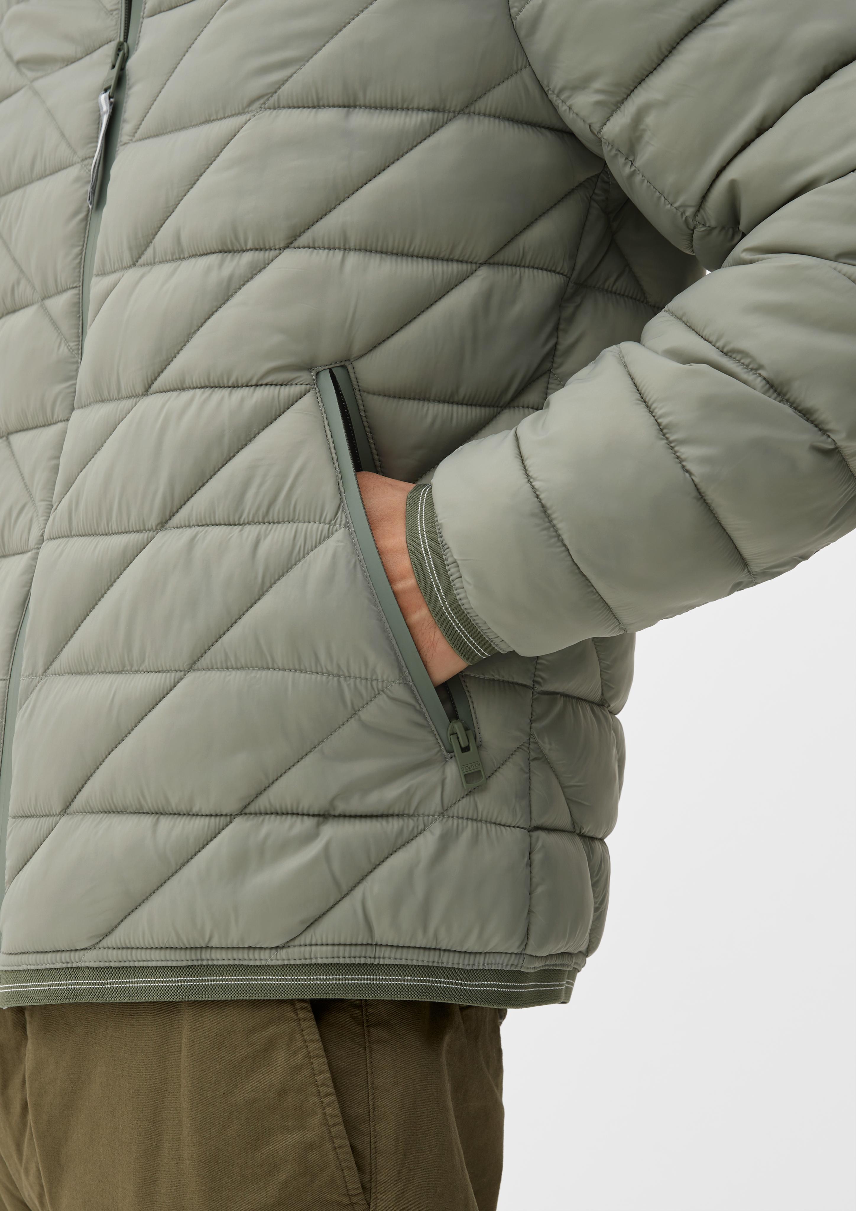 Steppjacke mit abnehmbarer Kapuze  2127131-7802