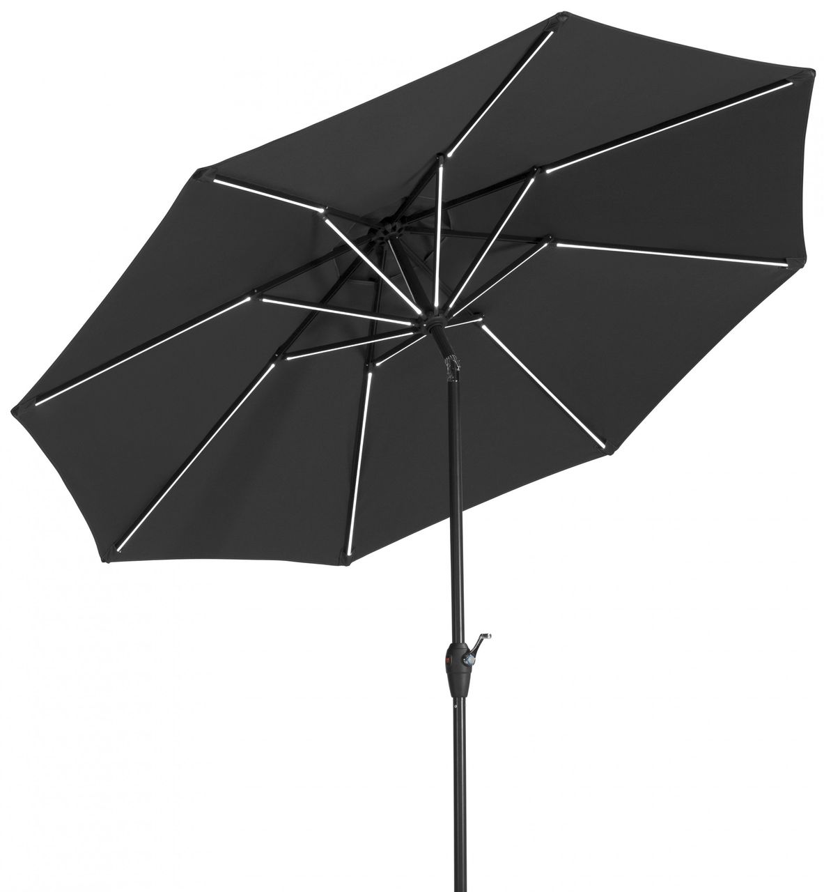 Schneider Schirme Schneider Sonnenschirm BLACKLIGHT ca. 270 cm Ø, anthrazit