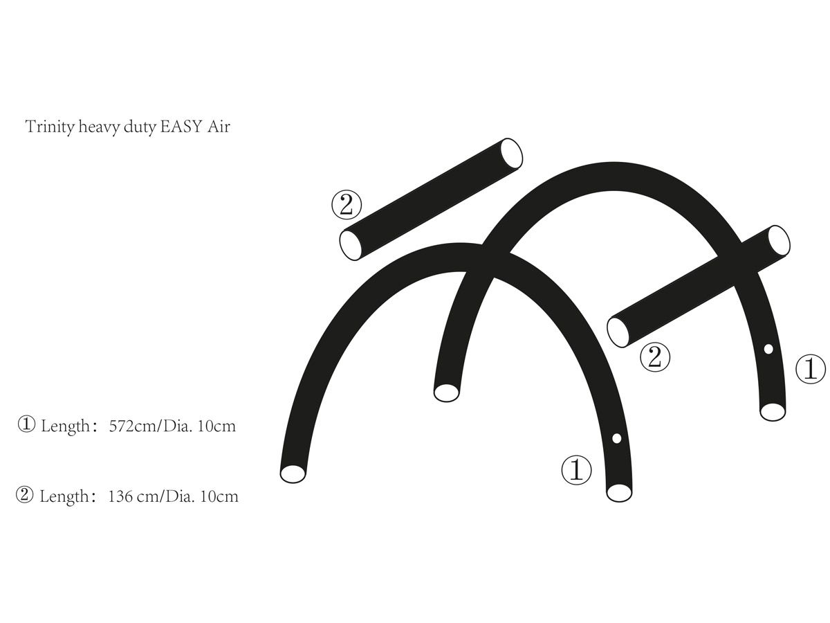 Obelink Trinity Easy Air Quer Airtube