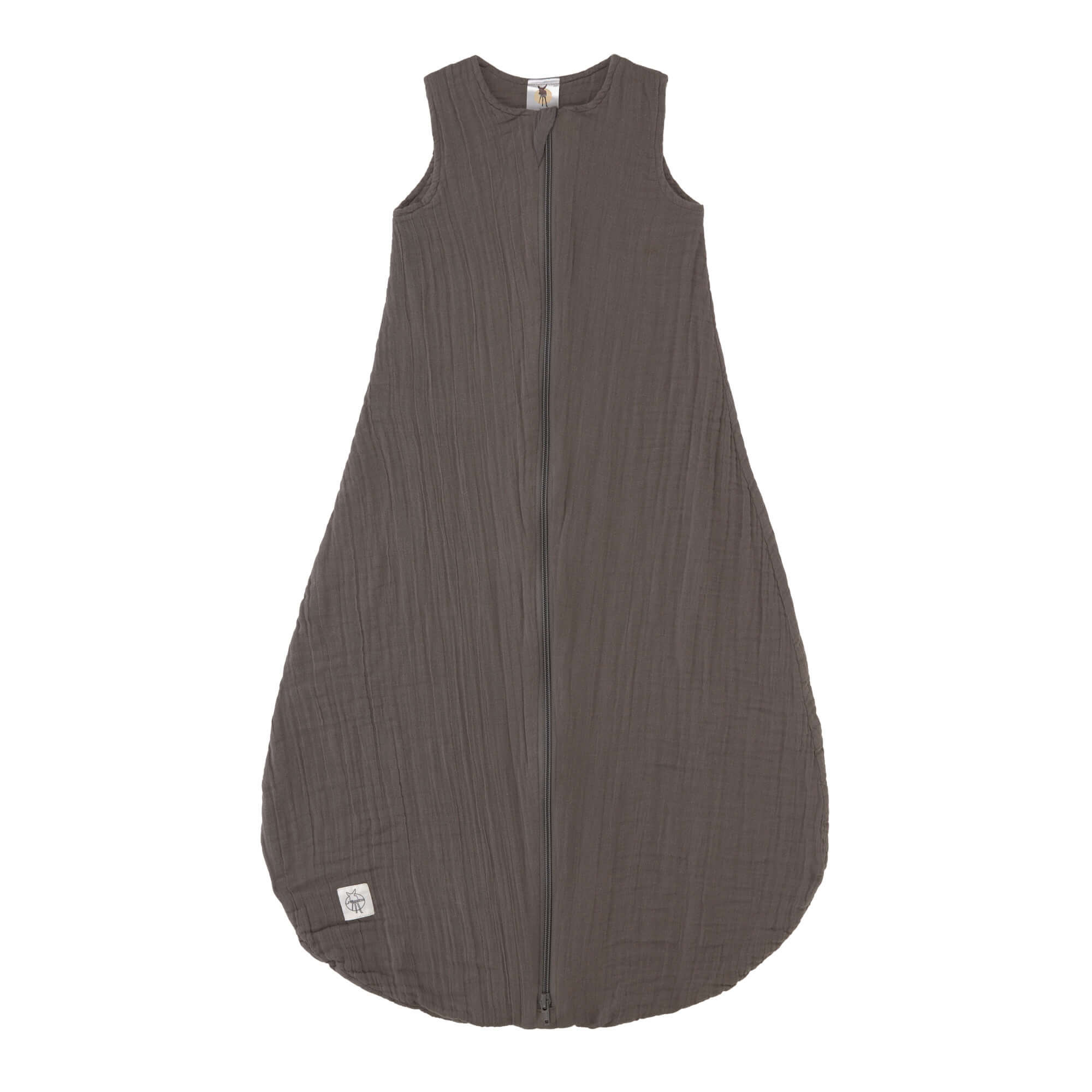 Baby Sommerschlafsack Tog 1 - Bio Baumwolle, Anthrazit
