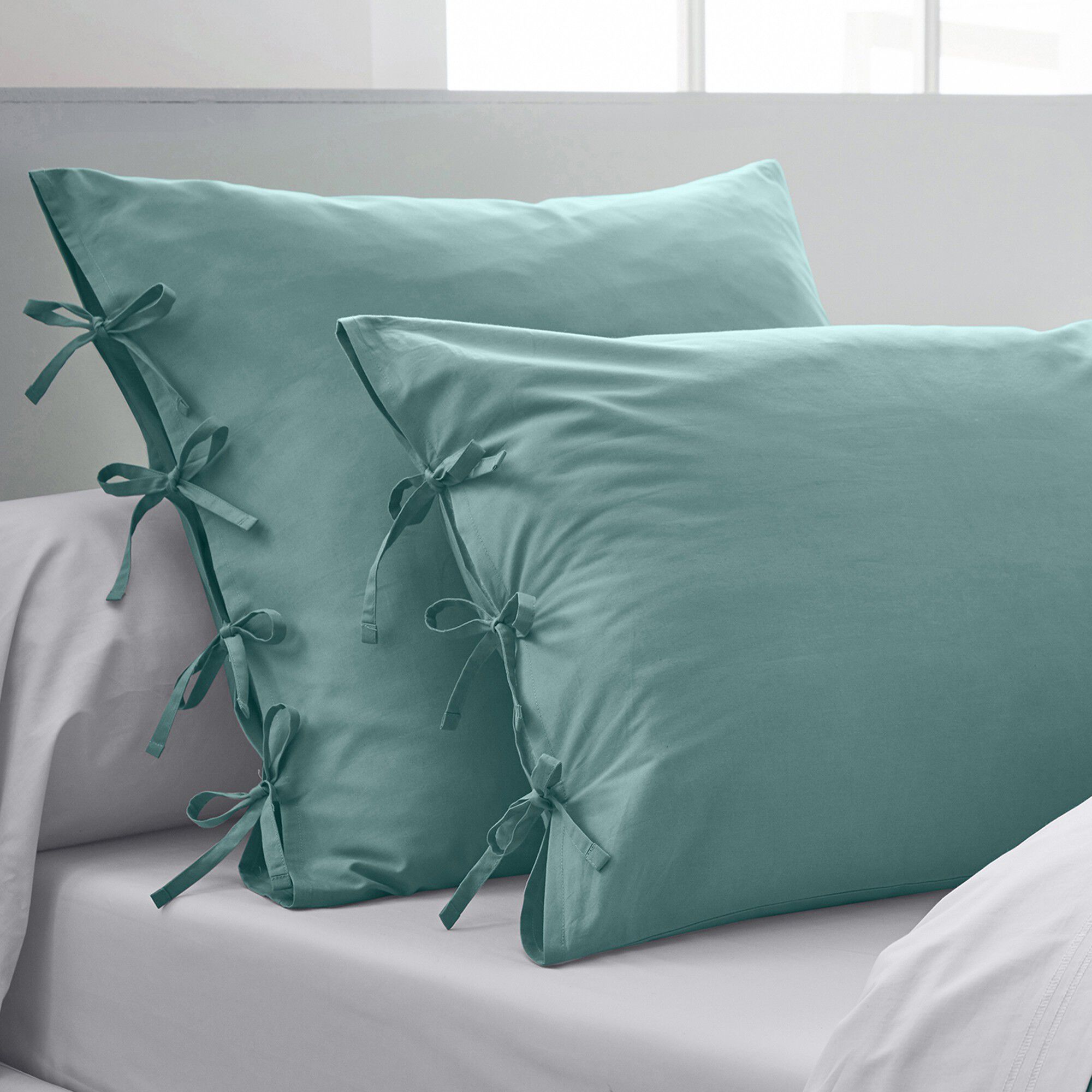 Linge de lit uni percale