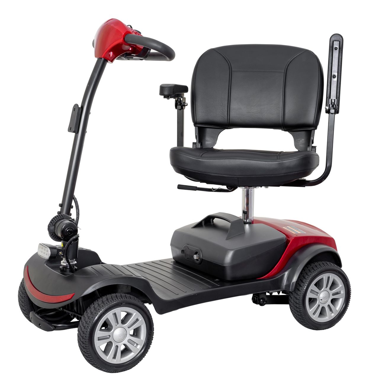 Econelo Elektrovierrad Seniorenmobil Roller 6 km/h LIBERTY Rot