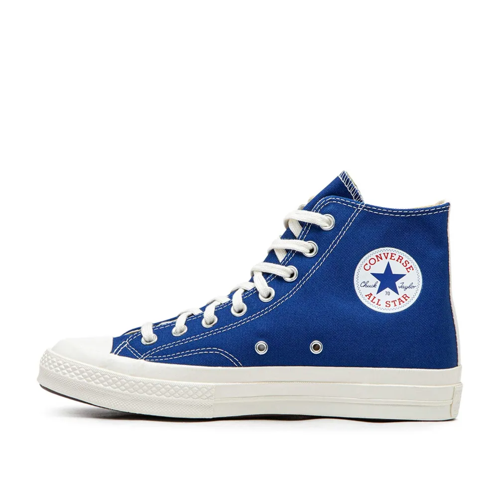 Converse x big heart chuck taylor all star 70 high blue quartz 171846CSP39 / schwarz