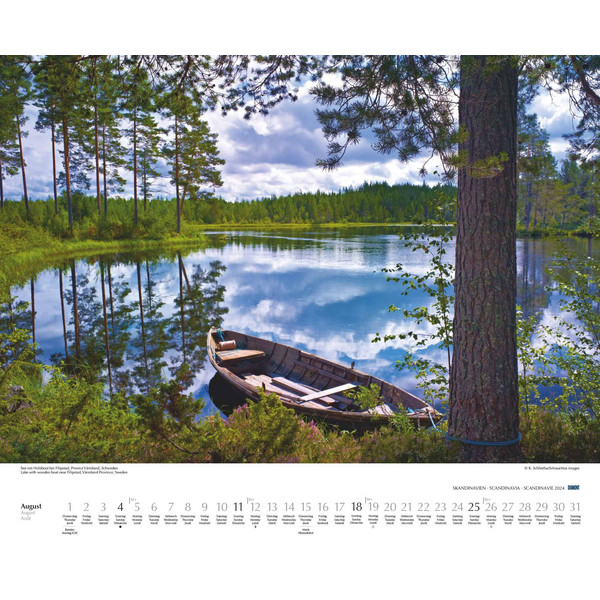 SCHÖNHEIT DES NORDENS 2024 - WANDKALENDER - Kalender