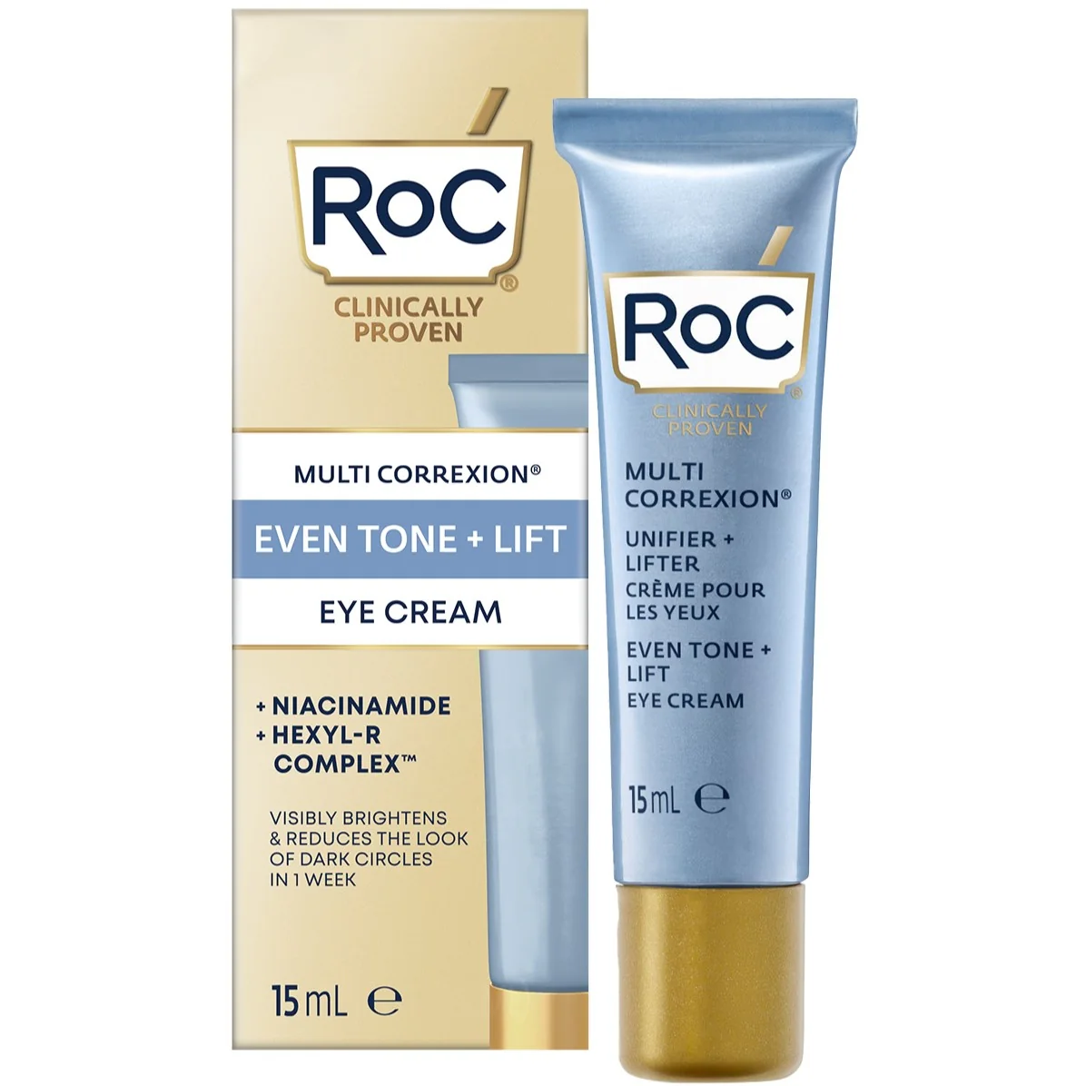 Cremă contur ochi Multi Correxion Uniform Tone + Lift - Contur ochi antirid