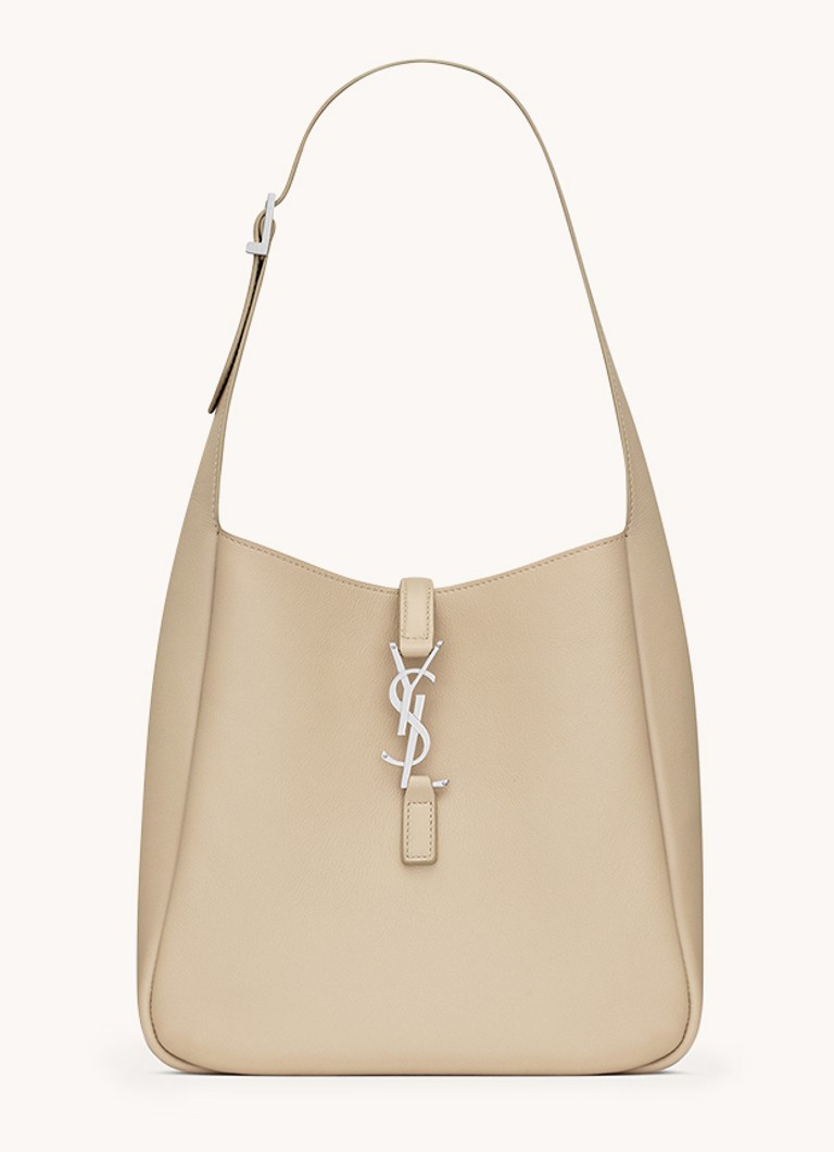 Borsa a tracolla piccola Saint Laurent Le 5 à 7 Soft in pelle di vitello