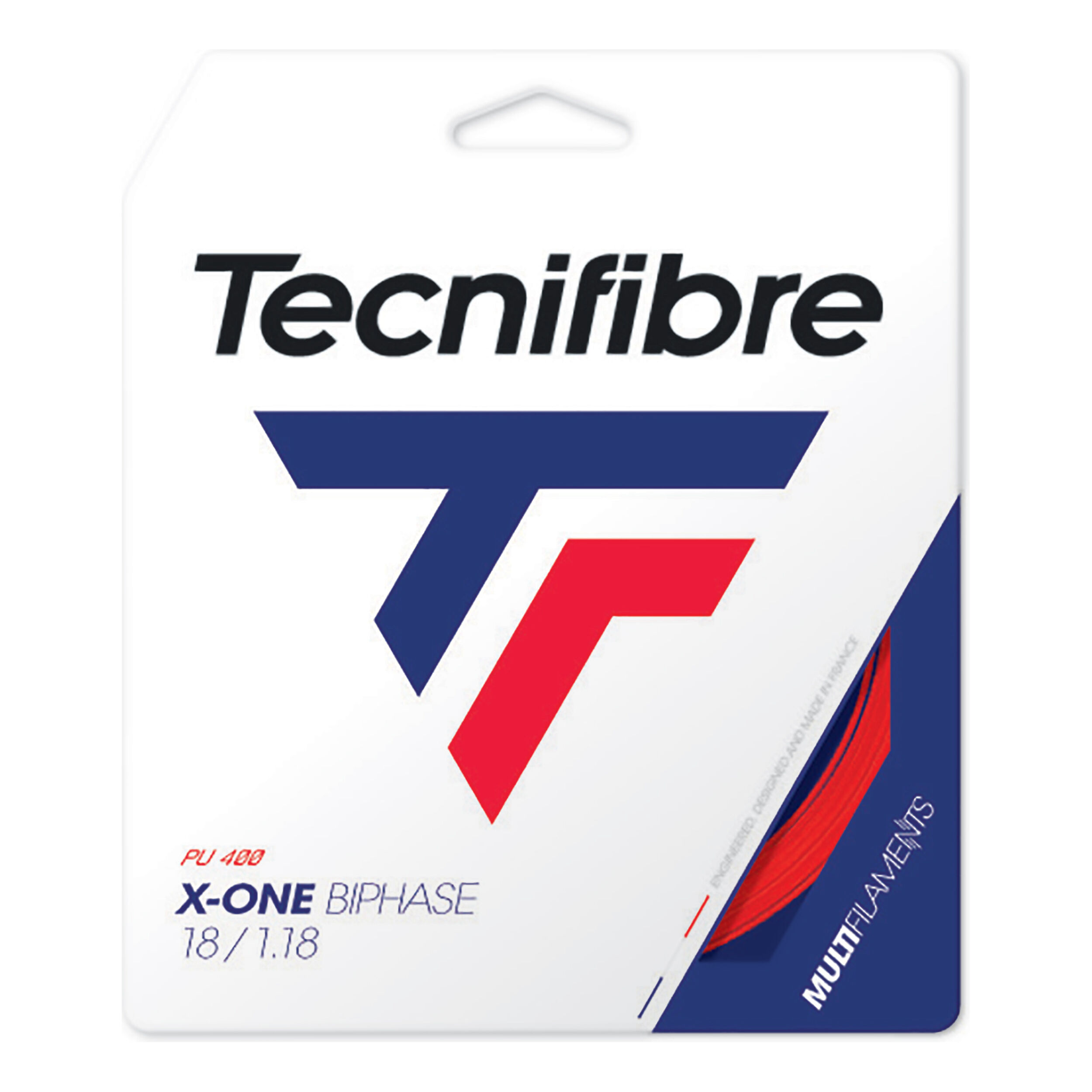 X-One Biphase 12m Saitenset - Rot