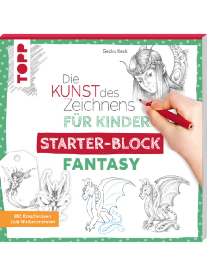 Frech Buch - Die Kunst des Zeichnens für Kinder Starter-Block - Fantasy günstig kaufen onesize