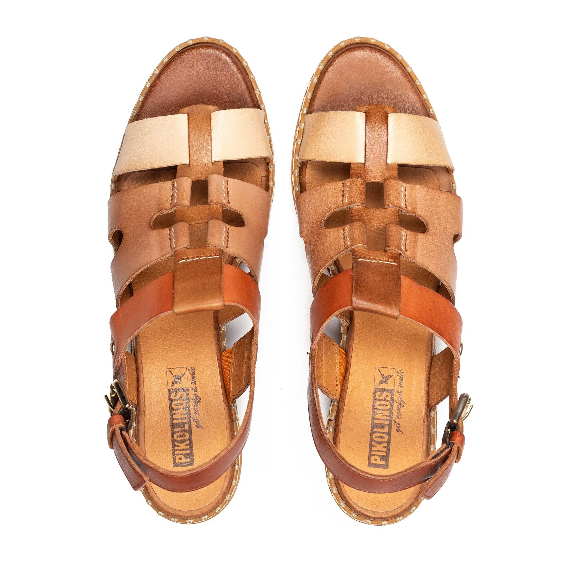 Sandalen met bandjes voor dames - BRANDY