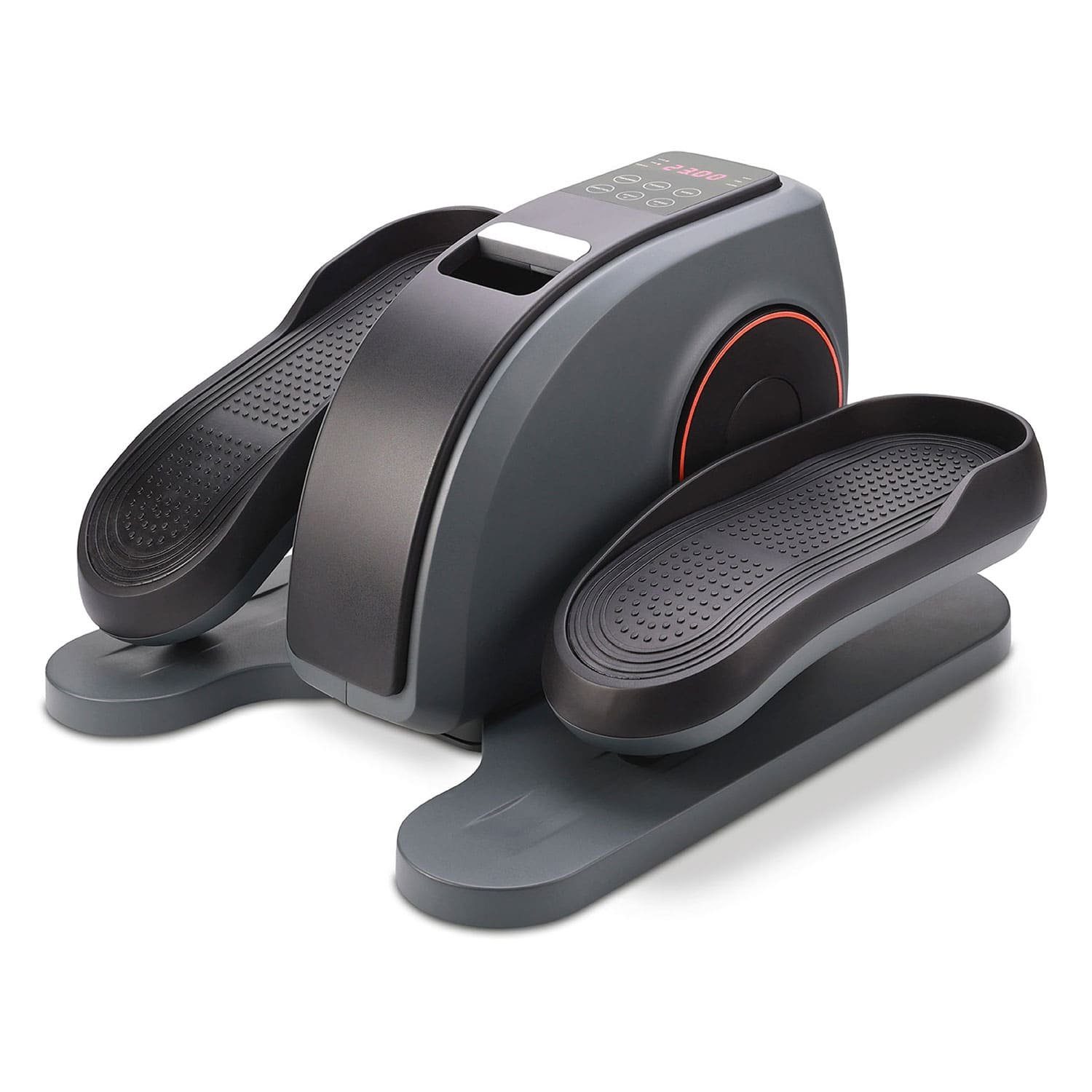 aktivshop Ellipsentrainer Mini Vital Pro (1x Mini-Ellipsentrainer aktiv Vital Pro mit Motor, 1x Fernbedienung, 1x Netzteil), LCD-Display