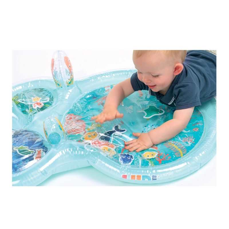 Maxi tapis d'eau bleu vert LUDI