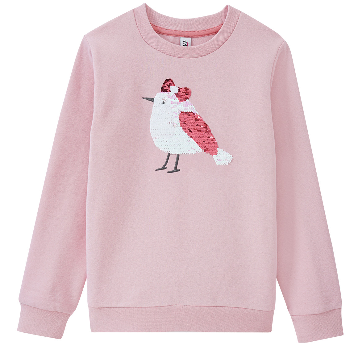 Mädchen Sweatshirt mit Wendepailletten
