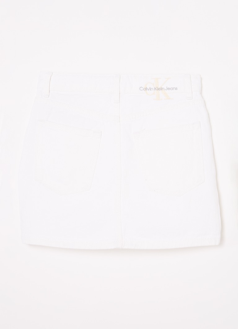 Calvin Klein Denim skirt with side pockets