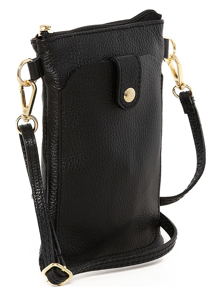 Anna Morellini Leder-Handytasche 