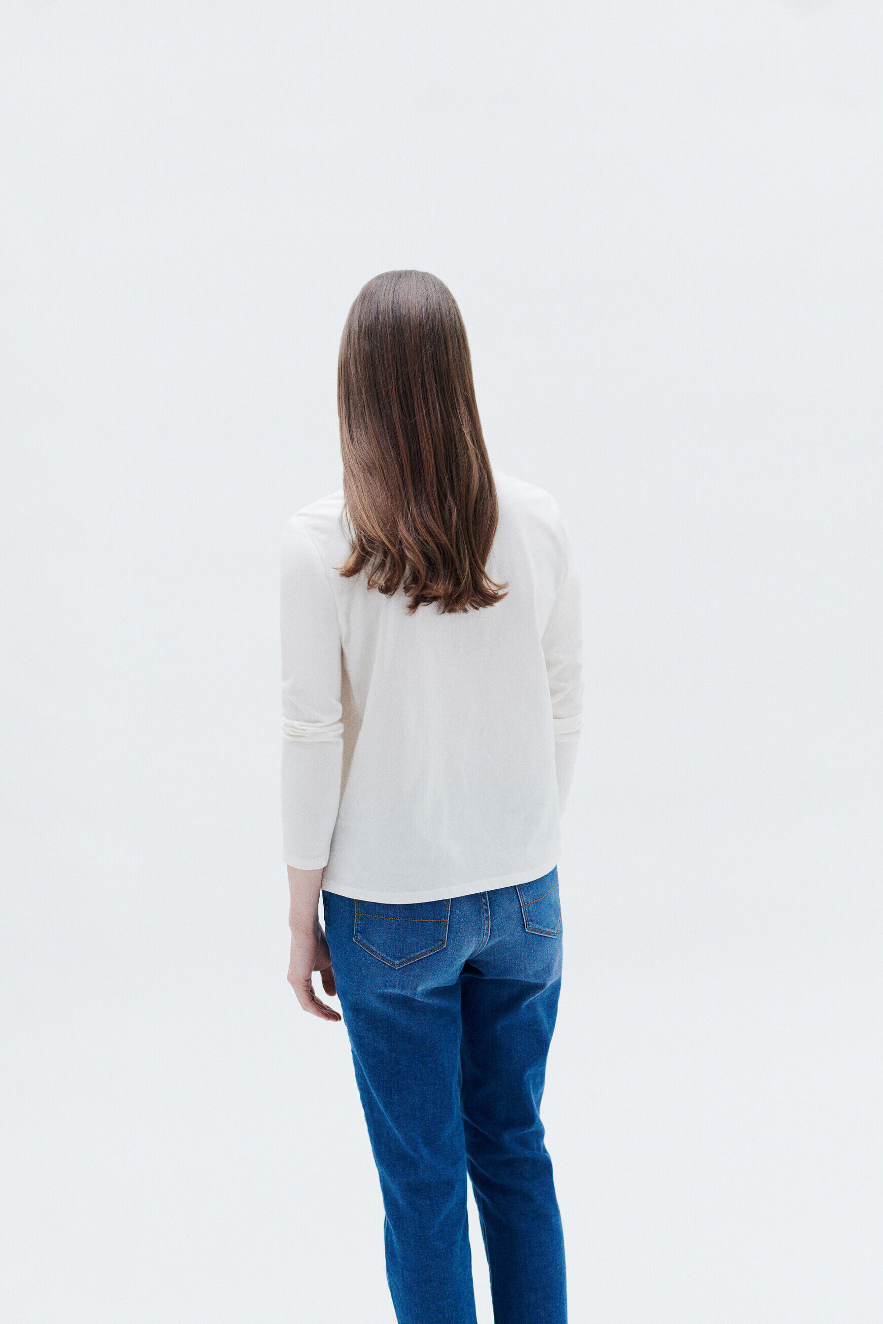 T-shirt tirus ecru femme