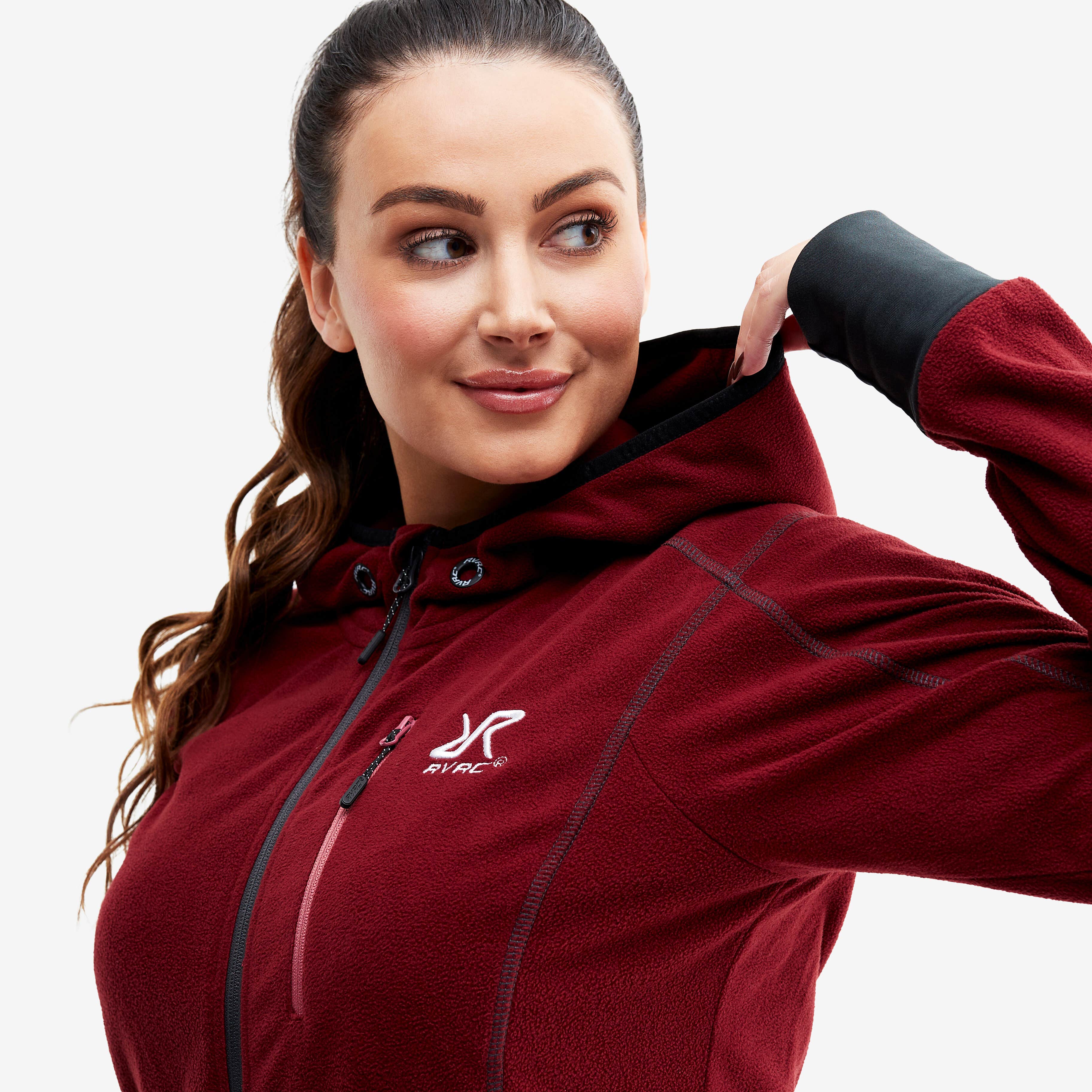 Trekker Hoodie Femme Chilli