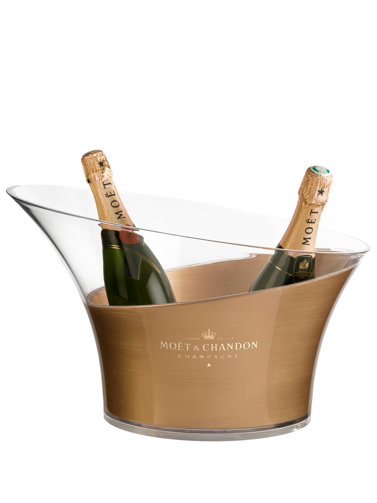 Moët & Chandon Goldener Magnum Champagner Kühler