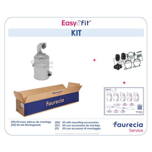 FAURECIA KATALYSATOR FS15802K - ATU