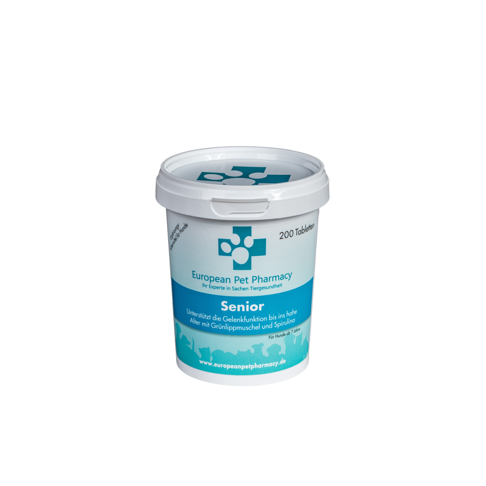 Europeanpetpharmacy Ergänzungsfutter & Aufzucht Europeanpetpharmacy Senior 200 Tabletten