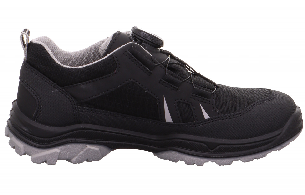 JUPITER - Schwarz/Hellgrau Sneaker low mit BOA® Drehverschluss