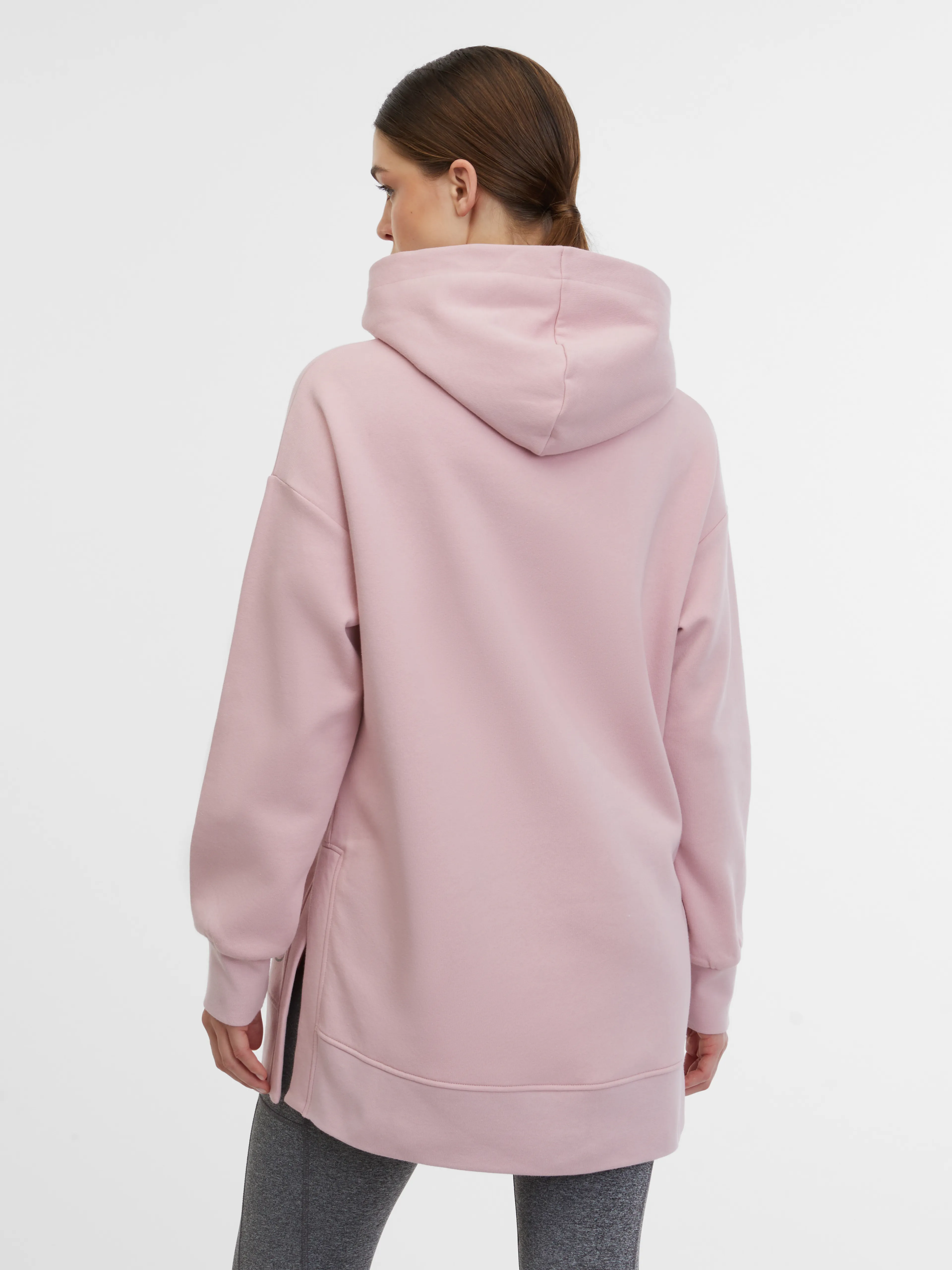 Hellrosa Damen-Kapuzen-Sweatshirt ORSAY